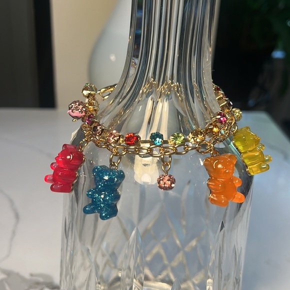Betsey Johnson Gummy Bear Fireball Bracelet NWT - Picture 3 of 13